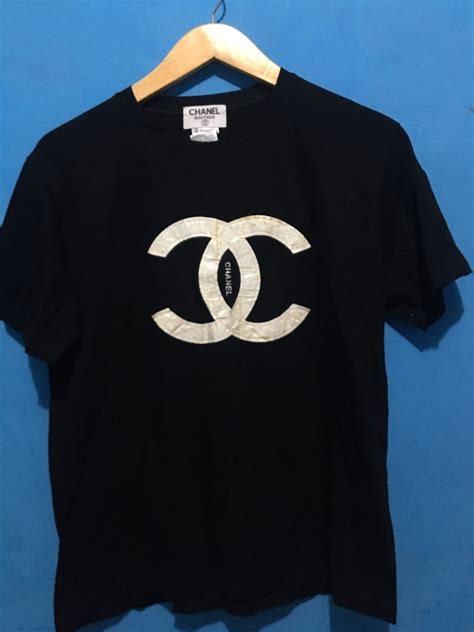 chanel t shirt men price|vintage Chanel t shirt.